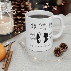Numerology Master Number 11 Lifepath Ceramic 11oz Coffee Mug Birthday Gift New